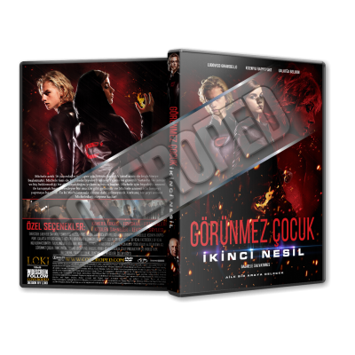 Görünmez Çocuk İkinci Nesil - 2018 Türkçe Dvd Cover Tasarımı